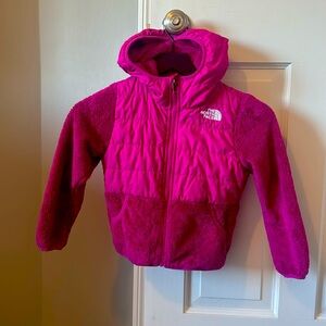 The North Face Girls fleece jacket.
